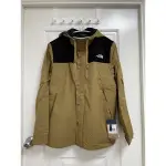 THE NORTH FACE 卡其黑 絨布 NF0A3VTZ 雙向拉鍊 防風連帽外套 全新 US L/ASIA XL