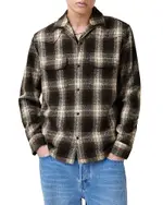 Allsaints Alvar Relaxed Fit Western Plaid Shirt