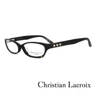 在飛比找momo購物網優惠-【Christian Lacroix】法式個性鉚釘光學眼鏡(