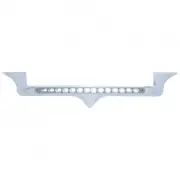 United Pacific 37824 Hood Emblem Chrome, With 14 Led Light Bar, White