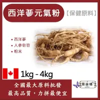 在飛比找蝦皮購物優惠-雅絲娜 西洋蔘元氣粉 1kg 4kg 保健原料 食品原料 西