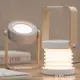 創意伸縮燈籠夜燈新款臥室USB充電燈兒童護眼閱讀LED折疊觸摸檯燈