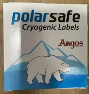 Cryogenic Storage Labels, Argos Technologies, 1000 labels, 1002491
