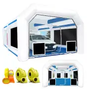 8.5X5X3M Car Inflatable Paint Booth Portable Spray Booth with Three Blowers