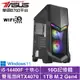 華碩B760平台[光速狂神W]i5-14400F/RTX 4070/16G/1TB_SSD/Win11