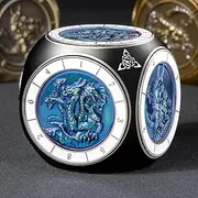 DND Spinner Dice, 7 in 1 Unique Metal Dice Set