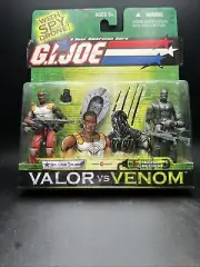 GI Joe Valor vs Venom 2-pack Cobra Dr. Link Talbot & Night Creeper Sealed