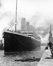 RMS Titanic Ship at Docks 1912 Southampton 8 x 10 Photo Photograph Picture #fb1