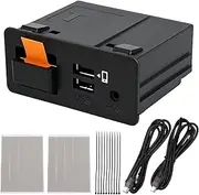 FUSCH Apple Carplay and Android Auto Retrofit Kit Media Hub Fits to MZD Connect System Compatible with Mazda 2/3/6/CX3/CX5/CX9/MX5 2014-2020 Replace#TK78-66-9U0C 00008FZ34 K1414（New P2 Version）