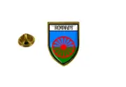 pins pin's flag national badge backpack shield world roms gipsy romani