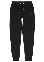 True Religion Black Cotton Jogging Trousers - M M