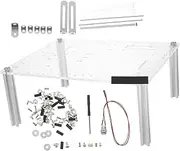 TEHAUX 1Set Transparent Open Frame Computer Case Stand for Sturdy Base Support for Video Cards Graphics Cards for DIY Testing Computer Accessory