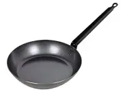 Pearl Metal Made in Japan Iron Frying Pan 24cm IH Compatible Iron Craftsman 931