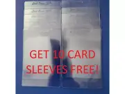 Ten (10) New Cardboard Gold CBG CARD SAVER 1 for PSA/BGS-SGC Grading Submissions
