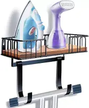 Ironing Board Hanger Metal Wall Mount Iron and Ironing Board Holder Laundry Room