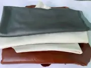3 lbs. Assorted Leather Remnants - Furniture Offcuts - Various Colors