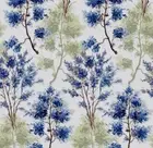 Twin Florence Blue/Green Floral Print 3-Piece Microfiber Sheet Set