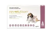 Revolution Flea & Worm Control for Puppies and Kittens - 3 pack