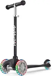 3 Wheel Scooters for Kids, Kick Scooter for Toddlers 3-8 Years Old, Boys and Girls Scooter with Light Up Wheels, Mini Scooter for Children