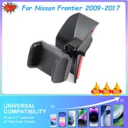 Black Car Phone Holder Dash Cellphone Mount Stand For Nissan Frontier 2009-2017