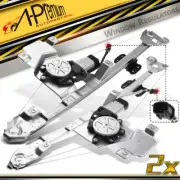 2x Rear Left & Right Window Regulator for Holden Rodeo RA Colorado RC Isuzu DMax (for: Isuzu)