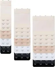 [Zivcaer] Women's Bra Extenders, Stretchy Bra Extender, Bra Strap Extender Elastic Extension Strap
