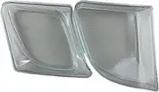 CLZCNQLX Headlight Housing Shell Lamp Shade Lens Transparent Headlamp Cover Compatible for Lexus LX470 1998-2007 Auto Replacement Parts(Right)