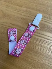 Baby Dummy Clips Pacifier Chain Soother Holder Dummie Strap Monkey