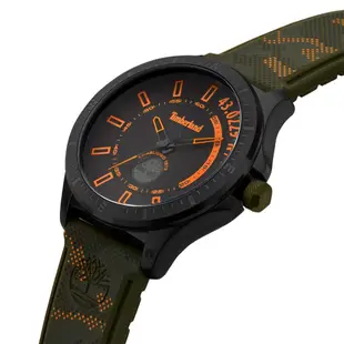 Timberland 天柏嵐 軍事風迷彩大三針手錶-43.5mm TDWGM2101401