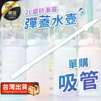 在飛比找momo購物網優惠-【捕夢網】彈蓋水壺吸管(吸管 水壺吸管 環保吸管 水瓶吸管)