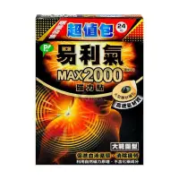 在飛比找PChome24h購物優惠-易利氣 MAX2000 磁力貼 24粒/盒