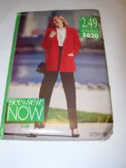 WOMENS UNCUT BUTTERICK 5620 Sewing Pattern TOP SHIRT BLAZER PANTS SIZE 18 20 22