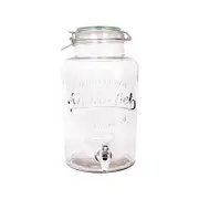 Glass Drinks Dispenser with Tap - 6.5L