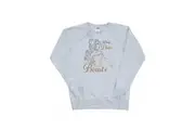 Disney Princess Womens/Ladies Belle I Only Date Beasts Sweatshirt (Heather Grey) - UTBI10207