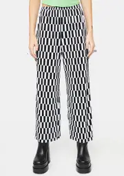 [Glamorous] Mono Checkered Trousers