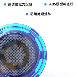 現貨 精品級導光式LED 反光片 反光燈片 反光片燈 防水 定位燈 方向燈 車側 兩段 雙色 靈獸 燈條  勁戰