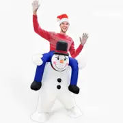 Christmas Inflatable Snowman Costume, Adults