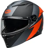 Bell Lithium Shear, full face helmet , color: Matt Black/Grey/Orange , size: M