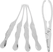 SHOWERORO Crab Eating Tools 5pcs Crab Needle Cutter Set Seafood Scissors for Friends Family Gatherings
