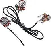 UPKOCH Soundhole Pickup Volume Tone Control Knob Gmb333 4 String Pickup Pre- for Acoustic Electric Guitars Random Color