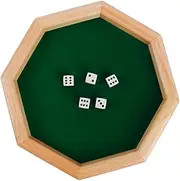 QUMIIRITY 1 Set Dice Game Board Drinking Game for Parties Easy to Play and Portable Entertainment for Ktv Bar Pub Fun
