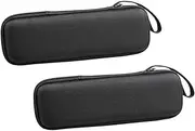 2 Pcs Microphone Case Portable Handheld Mic Storage Bag with Zipper Closure Shockproof Protection for Travel and Gigging Karaoke Microphone Pouch Single Mic Holder