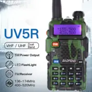 For Baofeng UV-5R 5W Walkie Talkie UV Dual Band Ham CB Radio FM Transceiver New
