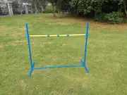 4 X Dog Puppy Training Practice Jump Bar Poles Agility Post Dog Agility Training