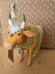 Nativity Manger Cow Figure by Patience Brewster