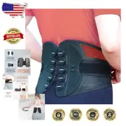 Versatile Medium Back Support Belt with Compression for Lumbar Pain Relief
