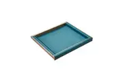 HIGOLD B Series Pull Out Wardrobe Storage Tray - Fits 600mm Cabinet - Teal Finish
