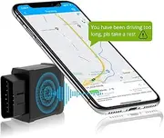 GPS Tracker - 4G LTE Real-Time Car Tracking Device, OBD Plug & Play, Long Trip Tracking, Speed Monitoring for Fleet, Car Rental, Multiple Alert