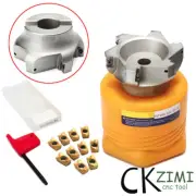 BAP400R-100-32-6Flute CNC Face Milling Tool Cutter Shell + 10Pcs APMT1604PDER