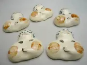 Kyo-yaki Kiyomizu-yaki Chopstick holder Hyottoko set